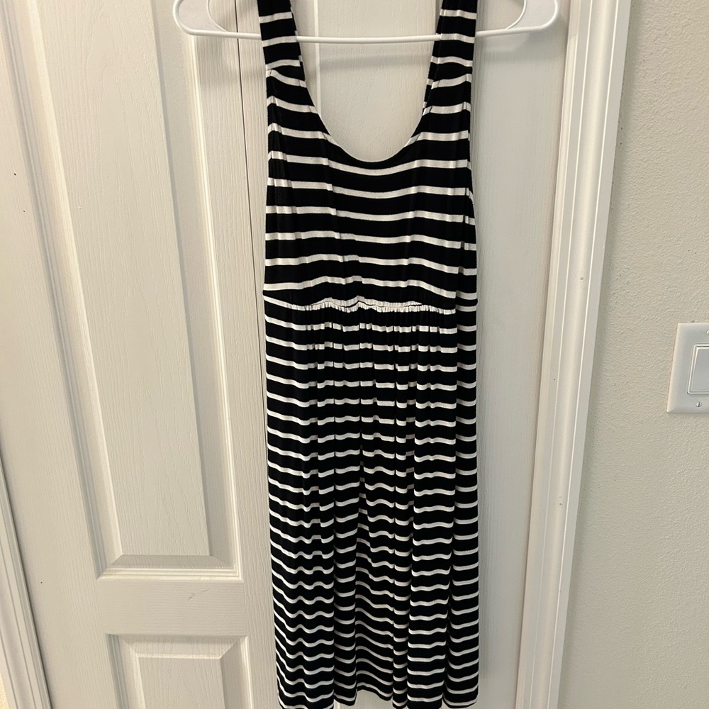 Soma Monochrome Striped Top